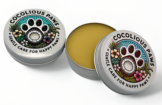 All-Natural Pet Balm for Soothing & Protection – Paws, Nose & Cracked Skin, 2oz Tin or Balm Bar