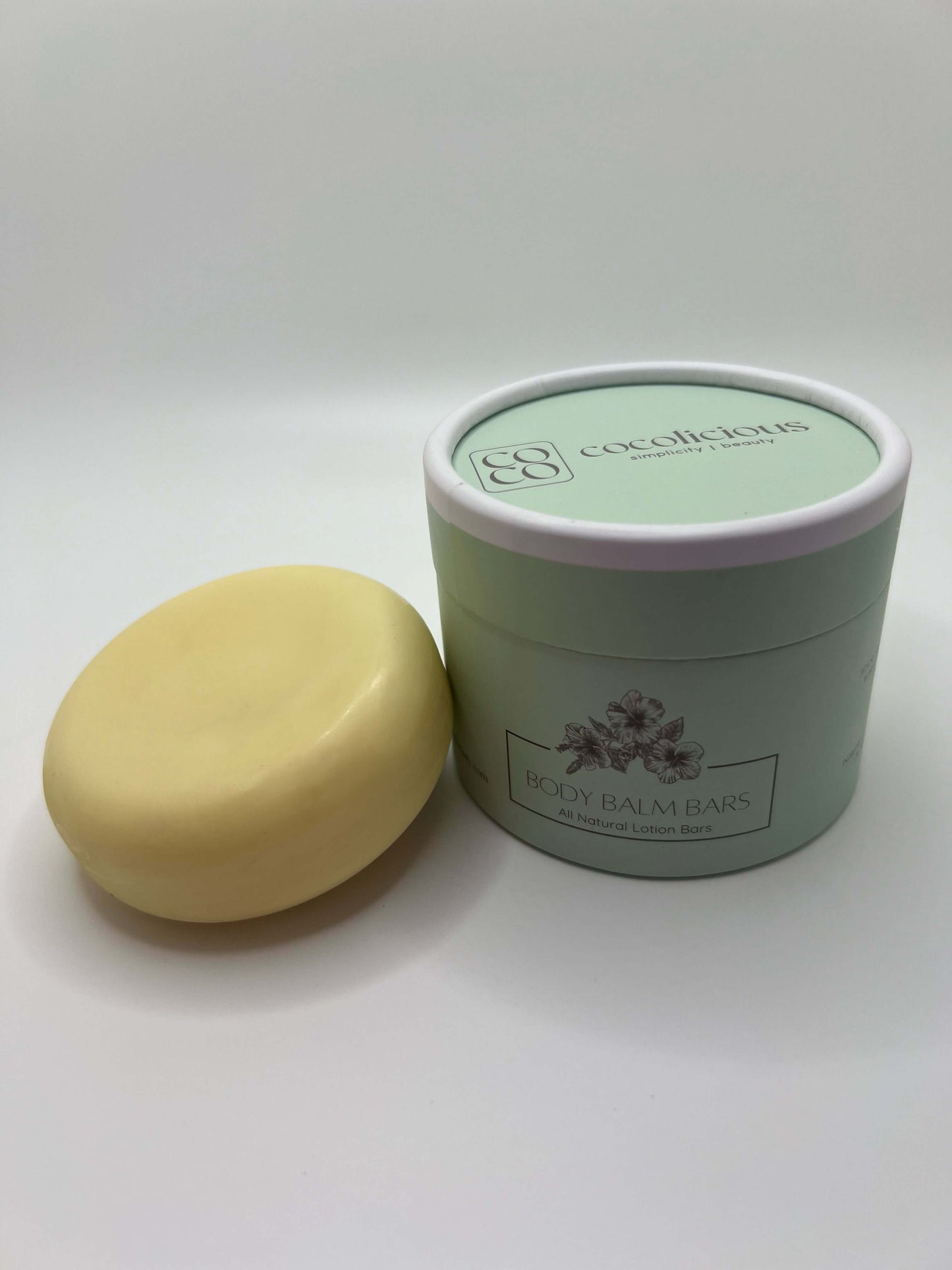 -Natural Body Balm - Extra Moisturizing Shea Butter Solid Lotion