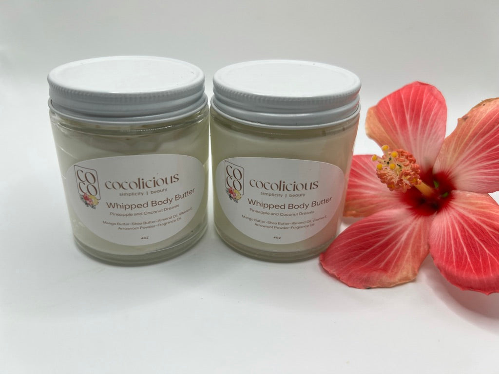 Whipped Body Butter - Coconut & Pineapple Dreams